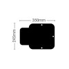 Autopot 1Pot tray&lid black podmiska (Aquavalve5)