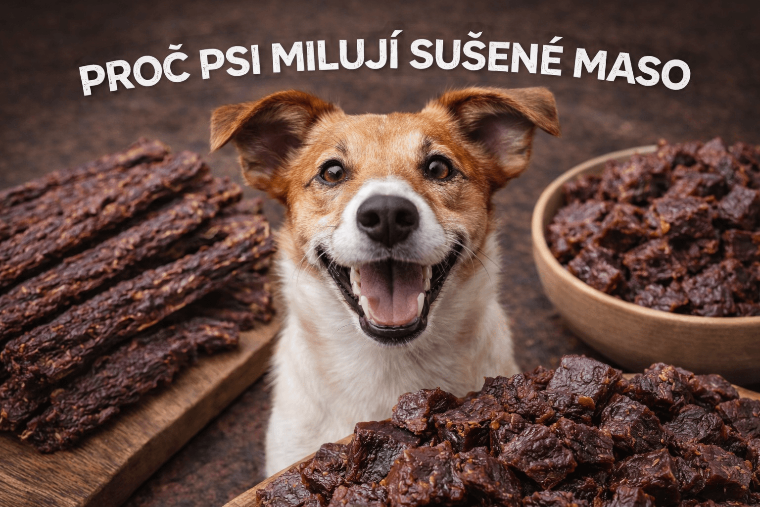 PROČ PSI MILUJÍ SUŠENÉ MASO