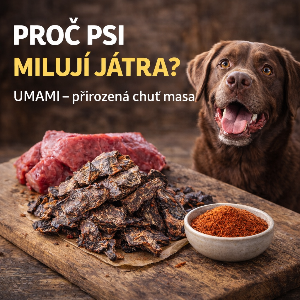 CO JE UMAMI A PROČ HO PSI MILUJÍ