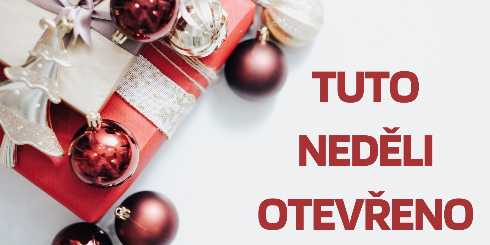 Tuto neděli otevřeno