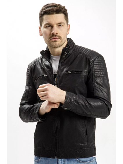 Synth Leather Jacket 40231 020 (1)