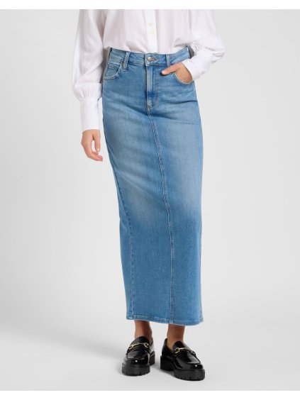 Back Slit Maxi Skirt 112370883 (1)