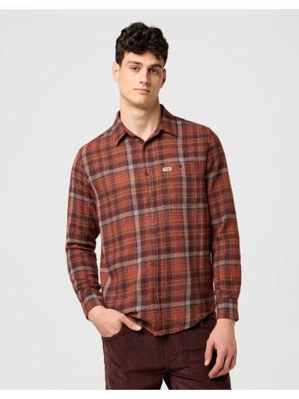 1 Pocket Flannel Shirt 112371430 (1)