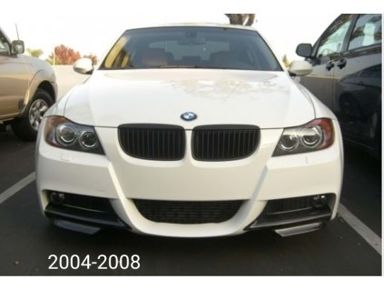 BMW E90 / 91 M packet přední lipo, spoiler, prodloužení nárazníku