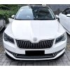 Škoda superb 3 přední lipo spoiler pod přední nárazník 3 části