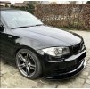 BMW E81 E87 E82 E88 přední lipo spoiler pod přední nárazník 3 části
