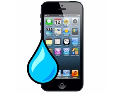 Servis iPhone 5 - Ošetření vytopeného přístroje