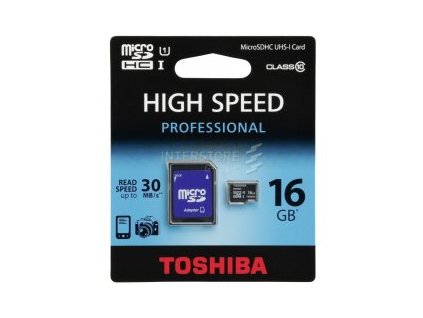 Toshiba SDHC 16GB class 10