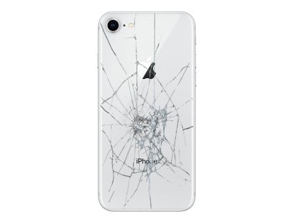 iPhone 8 Back Cover Reparation Glass Only White 08102019 1 p