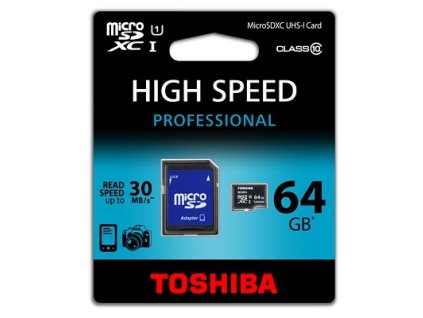 Micro SD SDHC 64GB, Class 10