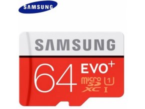 Samsung micro SDXC 64GB EVO Plus + SD adaptér