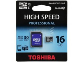 Toshiba SDHC 16GB class 10