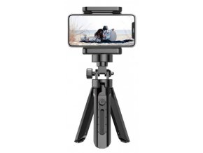 Držák SELFIE stativ PLUS E5501, tripod, černý