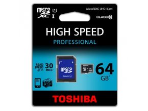 Micro SD SDHC 64GB, Class 10