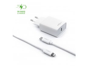 Screenshot 2021 02 22 Set síťové nabíječky FIXED s USB C výstupem a USB C Lightning kabelu, podpora PD, 1 metr, MFI, 18W, b[...]