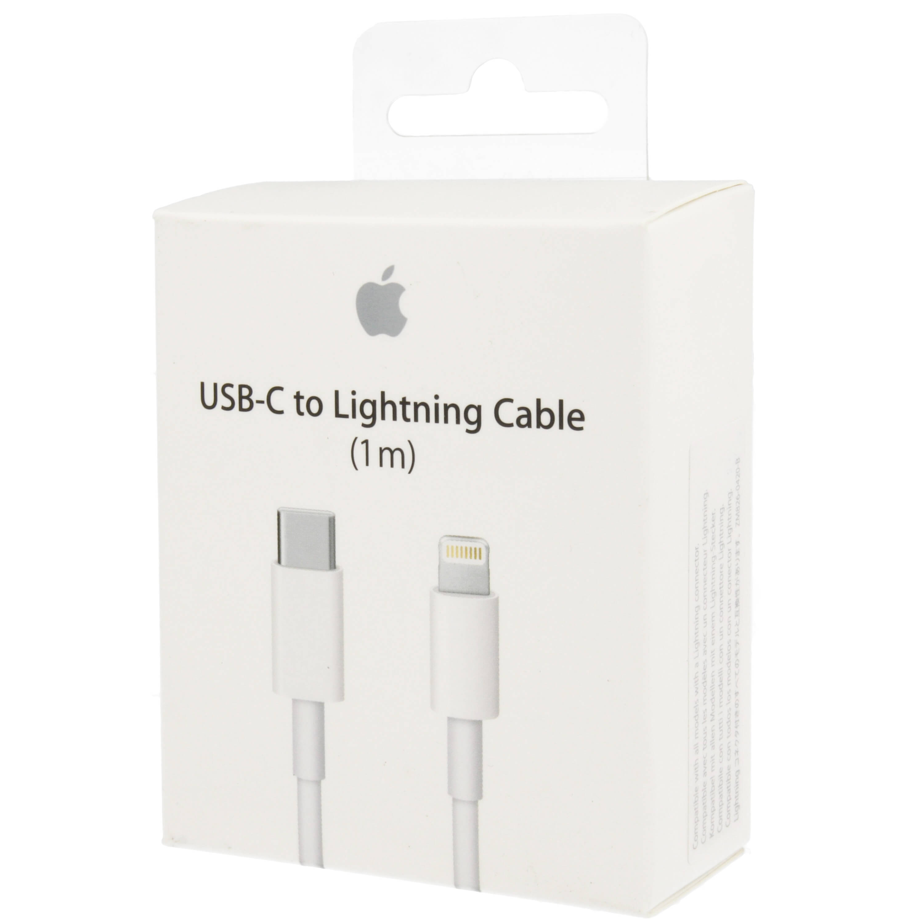 ORIGINÁLNÍ DATOVÝ KABEL APPLE USB-C/LIGHTNING 1m (retail pack)