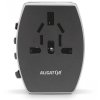 Nabíječka ALIGATOR cestovní USB-C s 3xUSB výst.3.4A, smart IC, černá
