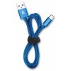 Datový kabel ALIGATOR PREMIUM 2A, USB-C 2m modrý