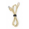 Datový kabel ALIGATOR PREMIUM 2A, Lightning 2m zlatý