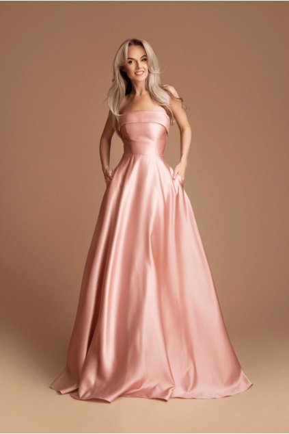 baby pink svetle ruzove plesove saty maturitni ples Alizee