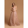 ruzove rose gold trpytive plesove saty Lucia
