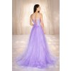 Fialové třpytivé princeznovské šaty na maturitní ples