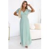 mint zelenkavé šaty melani