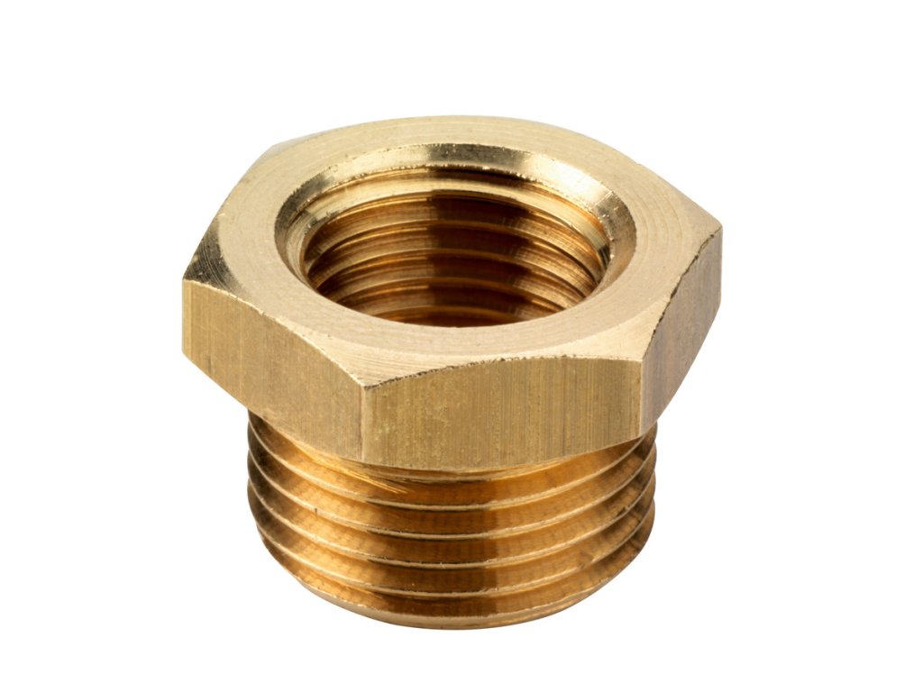 Redukce vnitřní závit 1/4" x vnější závit 3/8"