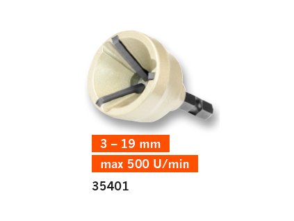 Odhrotovač  3-19 mm