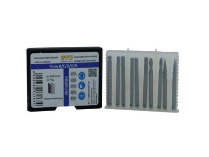 16386 2710bcdgh030 sada mini rotacnich frez 5 forem