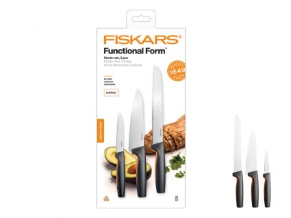 Set nožů FISKARS FUNCTIONAL FORM startovací 3ks 1057559