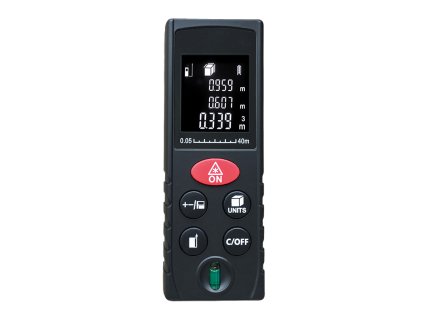 Solight laserový měřič vzdálenosti, 0,05 - 40m