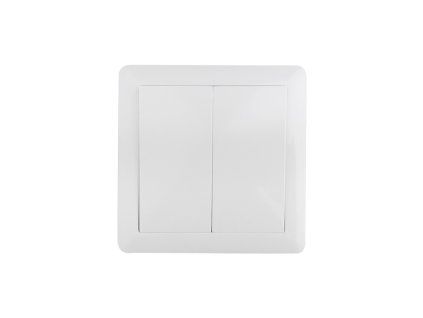 Solight vypínač Slim č. 5 sériový - lustrový, bílý