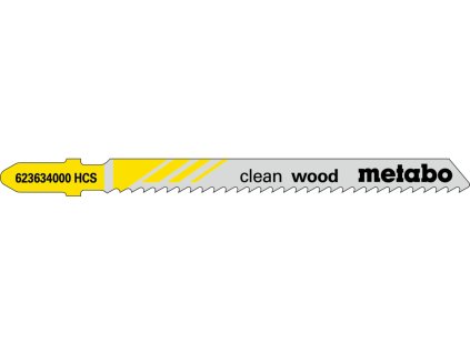 3 plátky pro přímočaré pily "clean wood" 74/ 2,5 mm, HCS