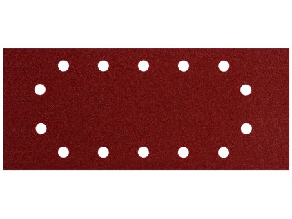10 brusných kotoučů 115x280 mm, P40, dřevo a kov, řada „professional“, 14 otvorů, k upnutí, pro vibrační brusku