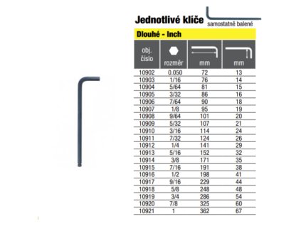 139 10911 l klic 732 inch