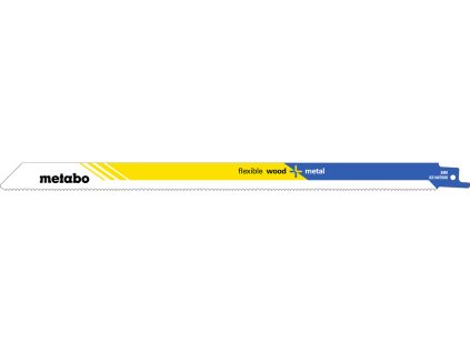 5 plátků pro pily ocasky "flexible wood + metal" 300 x 0,9 mm, BiM, 1,8-2,6 mm/ 10-14 TPI