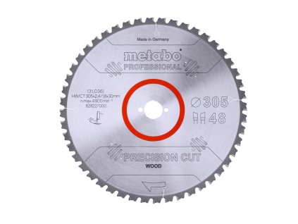 Pilový kotouč "precision cut wood - professional", 305x2,4/1,8x30, Z48 WZ 5° neg.