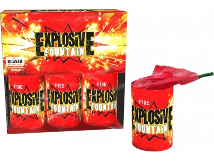 zabavni pyrotechnika fontana explosive f10e