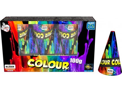 zabavni pyrotechnika fontana colour f100c