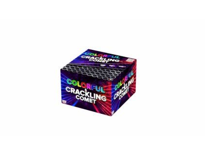 kompaktni ohnostroj colorfull crackling comet 100ran c1008cc
