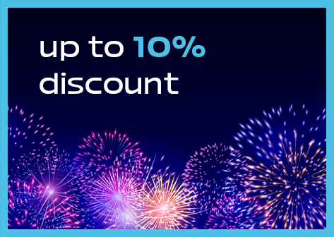 Up to 10% discount