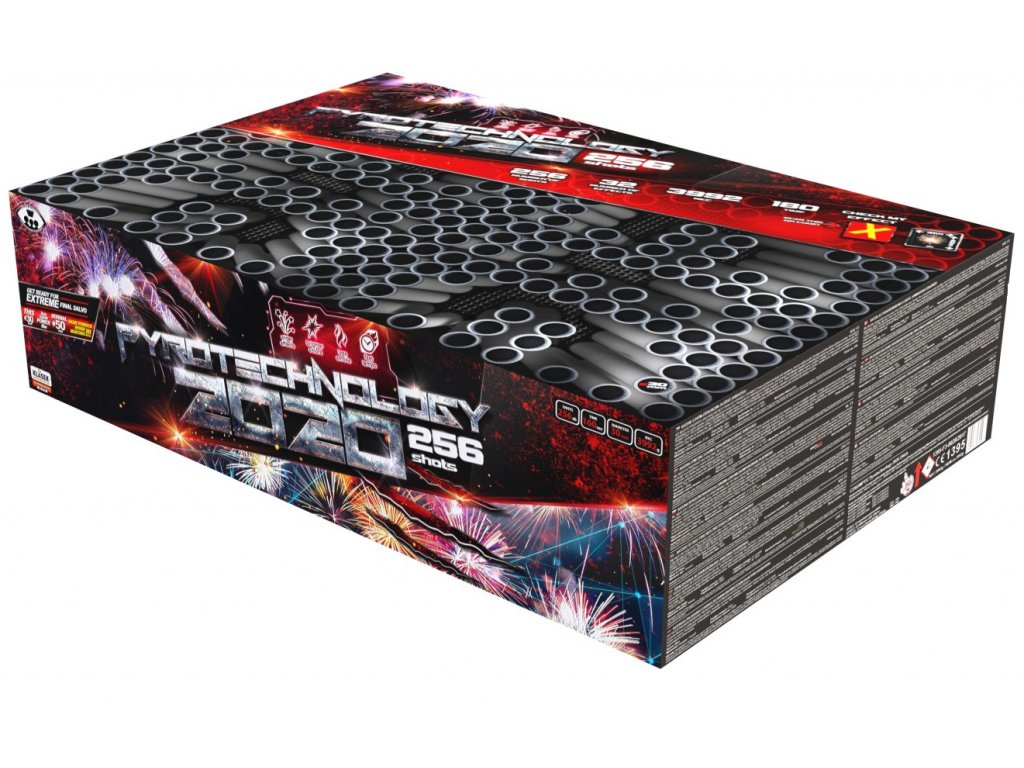 Pyrotechnology 2020 256 Schüsse / 30 mm