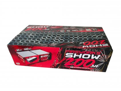 Fireworks show 200 200 Schüsse / 25 mm