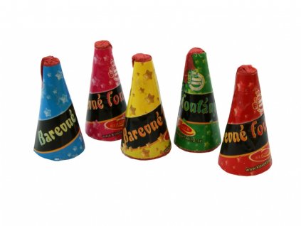 Colorful Fountains 5 pcs
