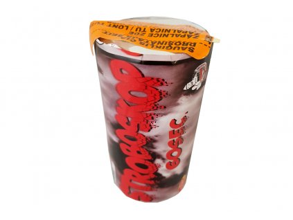 Červený Stroboskop + Bílá dýmovnice