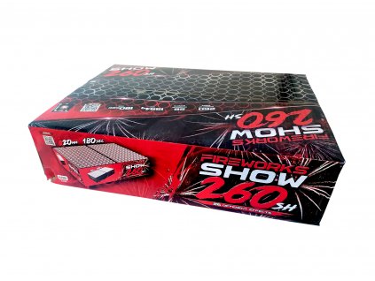 Fireworks show 260 260 Schüsse / 20 mm