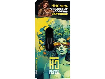 Heavens Haze HHC Cartridge, 96% HHC Girl Scout Cookie 1ml