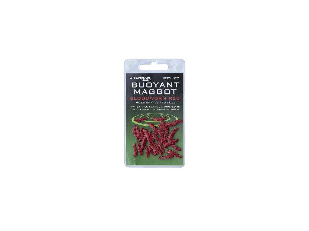 Drennan červi Buoyant Maggot bloodworm red