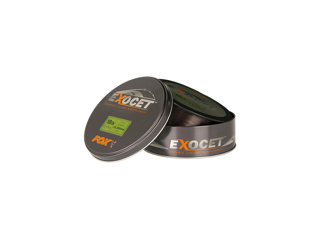 81060 fox exocet mono trans khaki 0 350mm 18lbs 8 18kgs